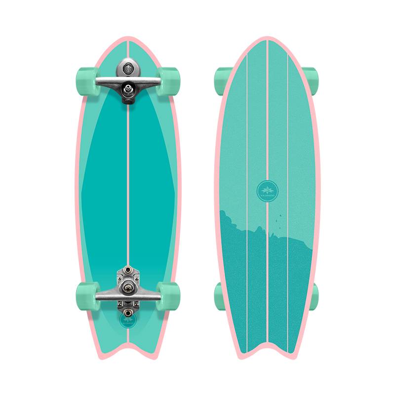 [B9 SPRING BRIDGE] 31 INCHES - KUTA BEACH - GREEN WHEEL
